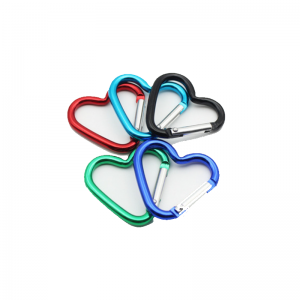 Stjernetype karabiner aluminiumslegering bjergbestigning spænde hurtigt hængende spænde udendørs hængende nøglering