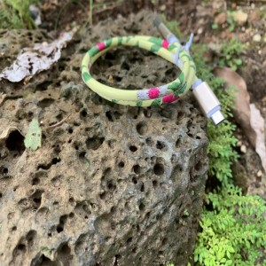 Sød floral Læder Data Cables