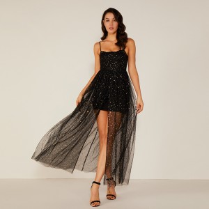 Brugerdefineret design af kvinder af høj kvalitet Kjoler til aften Sequin long Dress