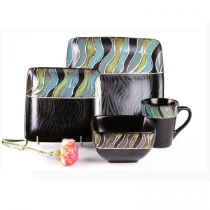 Billige keramiske fine porcelæns traditionelle etiopiske middagsæt