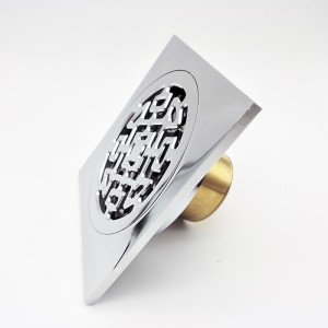 Hårfanger på badeværelset siphon dræningssil