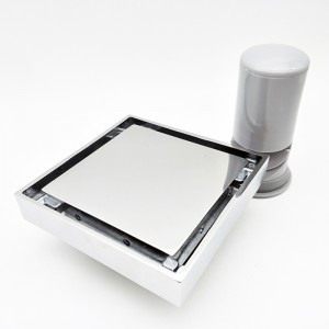 Type fliseindsats gulvafløbaffald