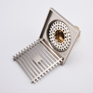 Vaskerum gulv fælde gitter dækning dekorative badeværelse vaske dræner