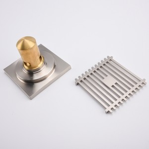 Vaskerum gulv fælde gitter dækning dekorative badeværelse vaske dræner