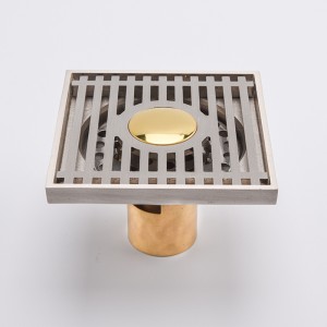 4 tommer antik anti-kakerlak gulvfældning afløb