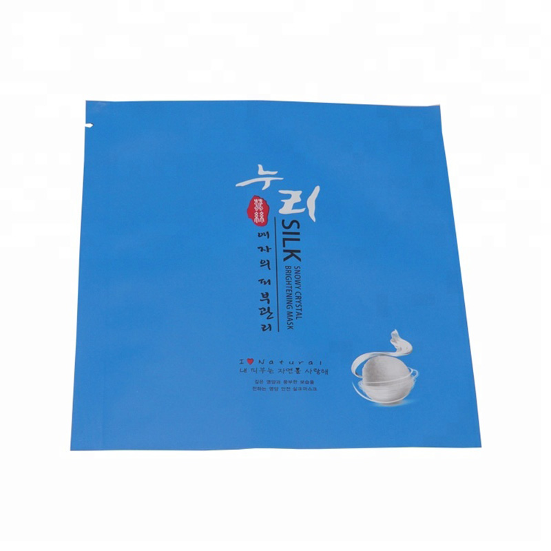 Kina leverandør bundfyldt ansigtsmaske taske plast kosmetisk emballage