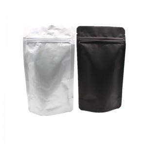 Selvstående folierede posetasker med klar front og genindvindelig se gennemgående taske