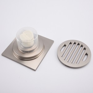 Badeværelse moderne brusegulvafløbssil