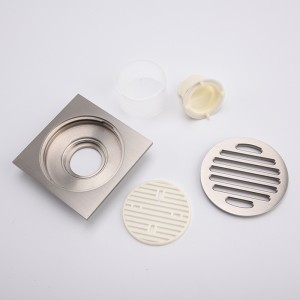 Badeværelse moderne brusegulvafløbssil