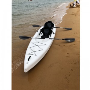 Dobbelt sæde oppustelige kajakker af drop stitch materiale