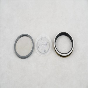 Silikone del af kaffemaskine