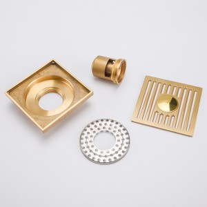 Skjult auto-tæt brusegulvafløb