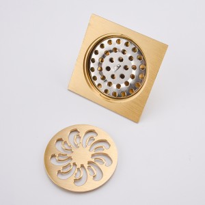 Nikkel bronze automatisk safon gulvafløb