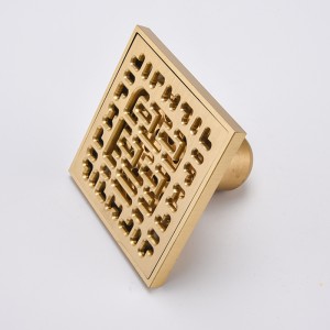 Let at installere afludningsdækplade til afluftning af gulvet