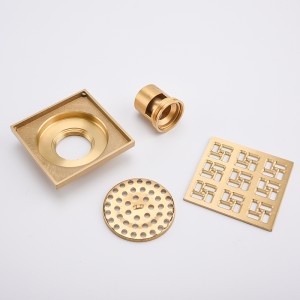 Lavt afløbsbruser i betongulv