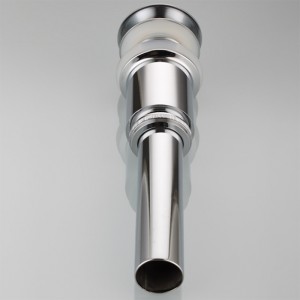 Sanitærartikler rund big cap messing klik klack pop up affald til bassinet