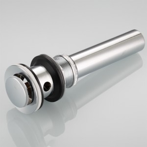 Dekorativt køkken dækker rør 120 mm messing badekar affald vask dræningssil kobber