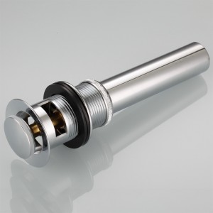 Brusebadhårstoppekumme skubbe affaldskoblingen op