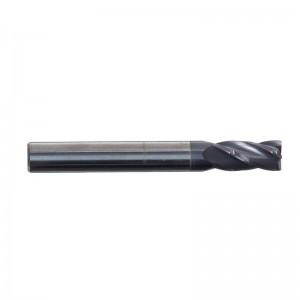 Solid Premium Carbide End Mill, ALTiN belagt, 4 fløjte, 1/4 \