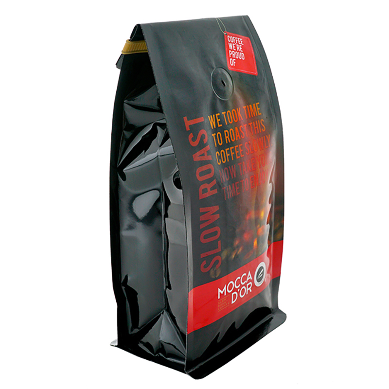 kaffeemballage med ventil eller envejsventil kaffepakningsposer