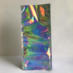 Brugerdefineret trykt OEM-logo Laser Film Stand-up taske