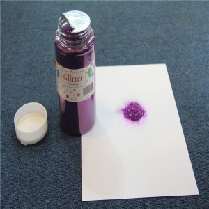 Fremragende iriserende glitter pulver hexagonalformet engros