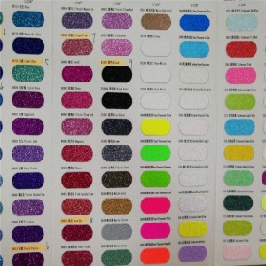 Fremragende iriserende glitter pulver hexagonalformet engros