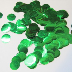 Metallic folie konfetti Festdekoration med forskelform