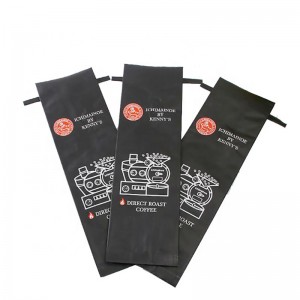 sideknappe mat færdig tinbind på øverste kaffeventilpakning