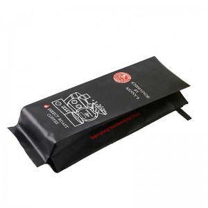 sideknappe mat færdig tinbind på øverste kaffeventilpakning