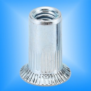 Forsænket hoved riflet krop