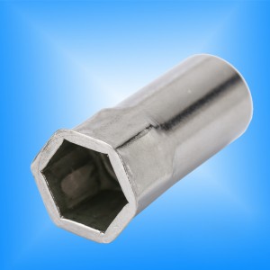 Reducer hexhovedet indvendigt hexkrop Luk ende