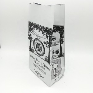 Engros fødevarekvalitet OEM fødevarer plastik gusset emballage poser