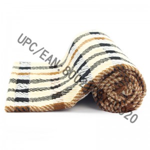 JMD TEXTILE Badeværelseshåndklædesæt, 4 stykker britisk stil Plaid jacquardhåndklæde, store badehåndklæder 100% bomuld, badehåndklæde Pool Gym Rejse, College sovesal tilbehør, håndklæde Brun håndklæde blå