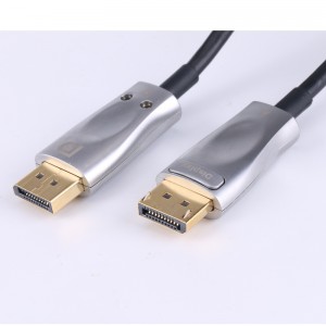 DP Fiberkabel Displayport Fiberoptisk kabel High Speed ​​32,4 Gbps 8K @ 60Hz 4K @ 165Hz 2K @ 144Hz DP1.4 Fiber DP to DP Cable