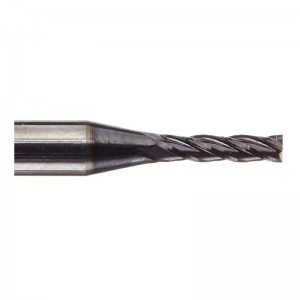 Mål af massivt karbid, AlTiN belagt, 4 fløjte, 1/16 \