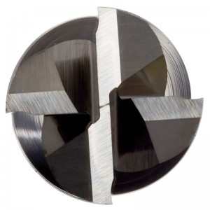 Ekstra lang massiv hårdmetalsslidsmølle, 4 fløjte, 1/4 \