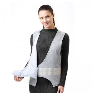 Opvarmet vest størrelse Justerbart batteri Elektrisk varm vest til vandring Camping udendørs