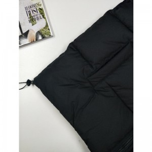 PURPLE \u0026 SVART KONTRAST MENNES PUFFERJakke RLMPC0023N