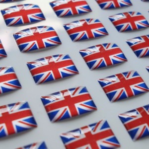 amerikansk flag kuppelklistermærke, emblem Bil klistermærker