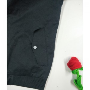 MENNES SVART CASUAL JAKKE RLMJ0006