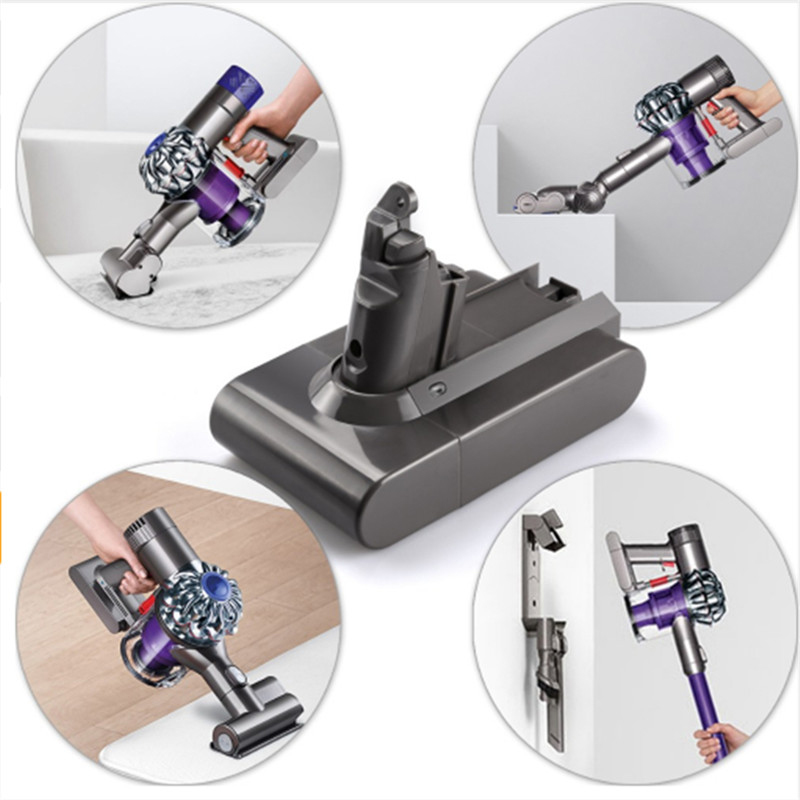 Hvor ofte skal jeg udskifte mine Dyson V6-batterier?