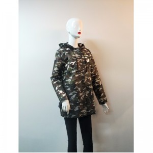 DAMES CAMO PRINT TPU JACKET RLWTJ0005