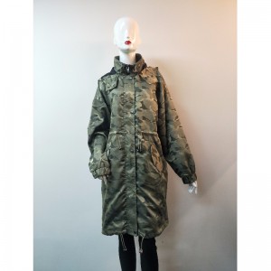 DAMES CAMO HOODED JACKET RLWJ0020