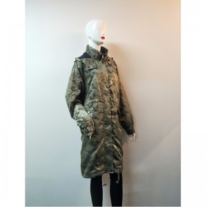 DAMES CAMO HOODED JACKET RLWJ0020