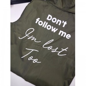 DAMES KHAKI WINDBREAKER RLWWJ0007