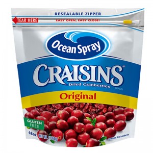 Lufttæt aluminiums lynlåsspose til tørret frugtemballage / Lynlåslås Mylar stand up-pose til tørrede bær