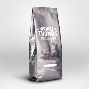 Brugerdefineret farveudskrivning aluminiumsfolie foret lamineret materiale mad emballage grøn te kaffepose