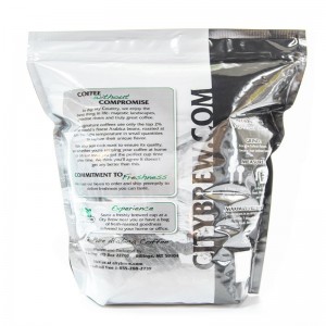 Kina Madpakningsposer lynlås tætning farvet te eller kaffe poser varmepakke lynlås