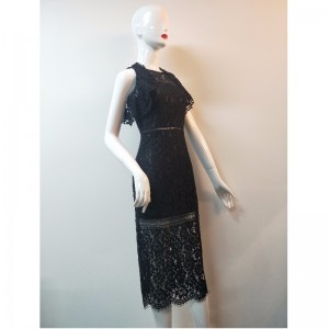 DAMES BLACK LACE LANGLINE KLÆR JLWD0039